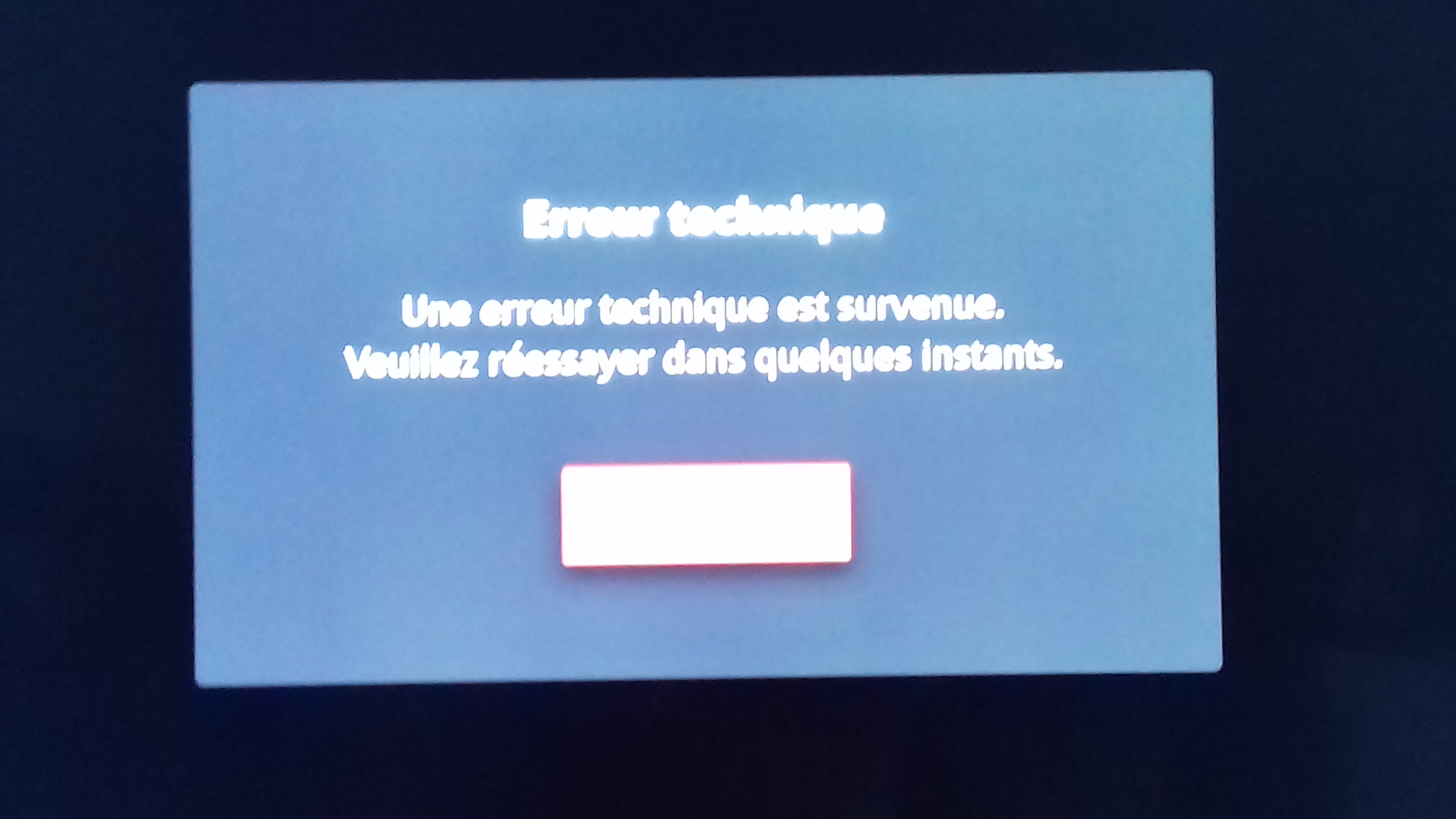 Une Erreur Technique Est Survenue Veuillez Reessayer Dans Quelques Instants Erreur technique téléchargement à la demande - Avec Réponse(s)