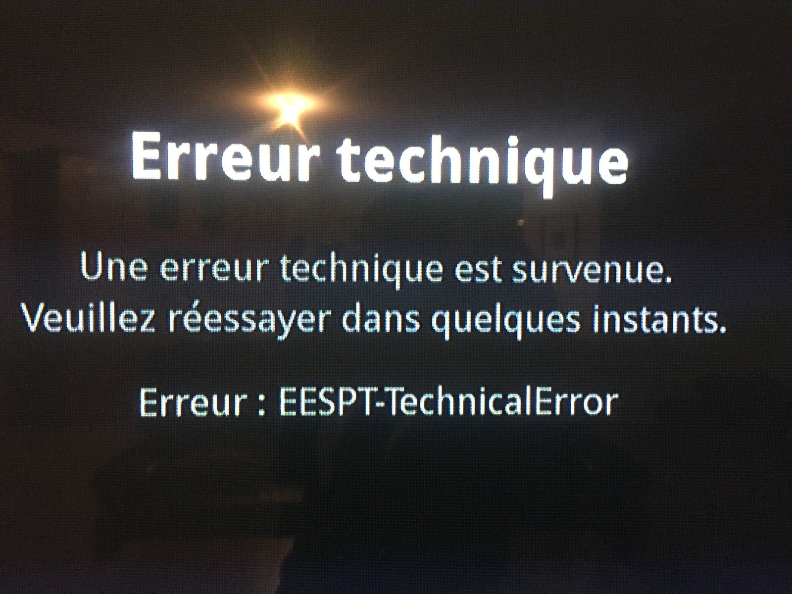 Une Erreur Technique Est Survenue Veuillez Reessayer Dans Quelques Instants Enregistrent illisibles: Erreur EESPT-TechnicalError - Avec Réponse(s)